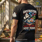Ghostbusters Election Day Vote Today Black T-Shirt