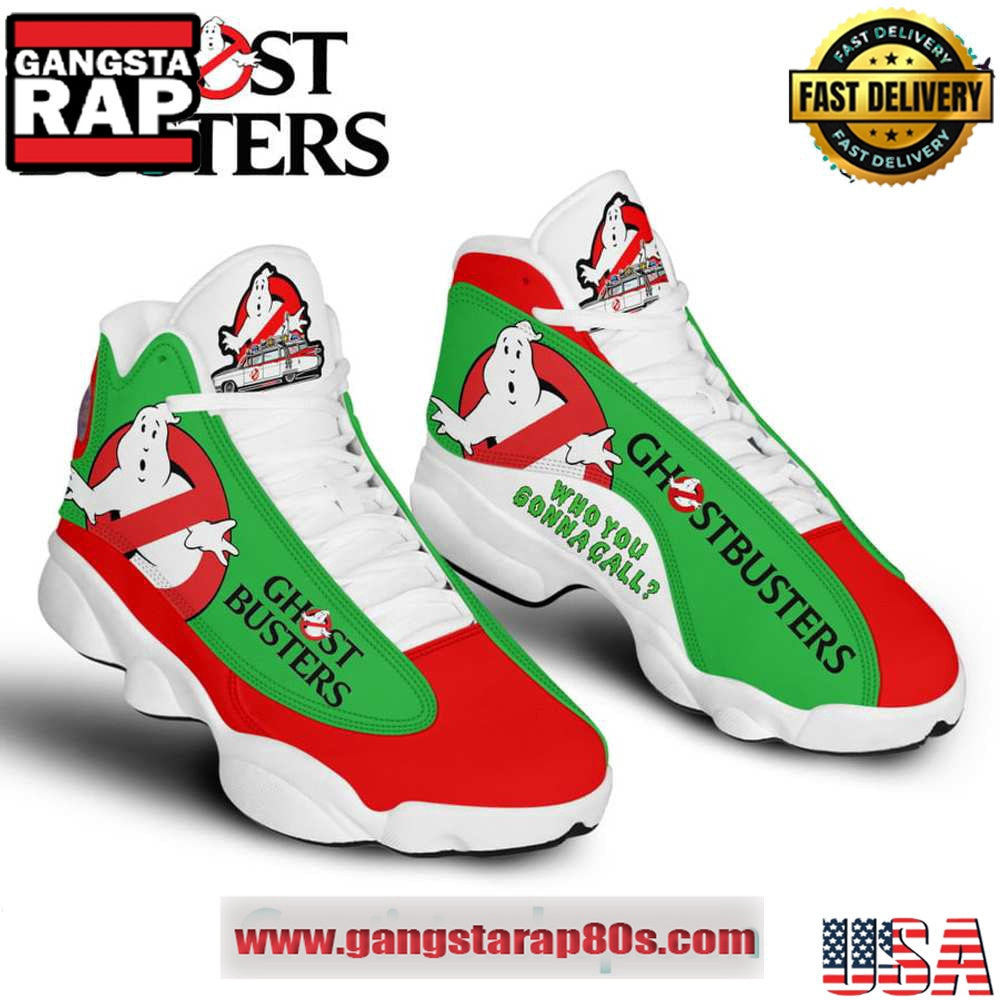 Ghostbusters Who You Gonna Call Air Jordan 13 Sneakers Shoes