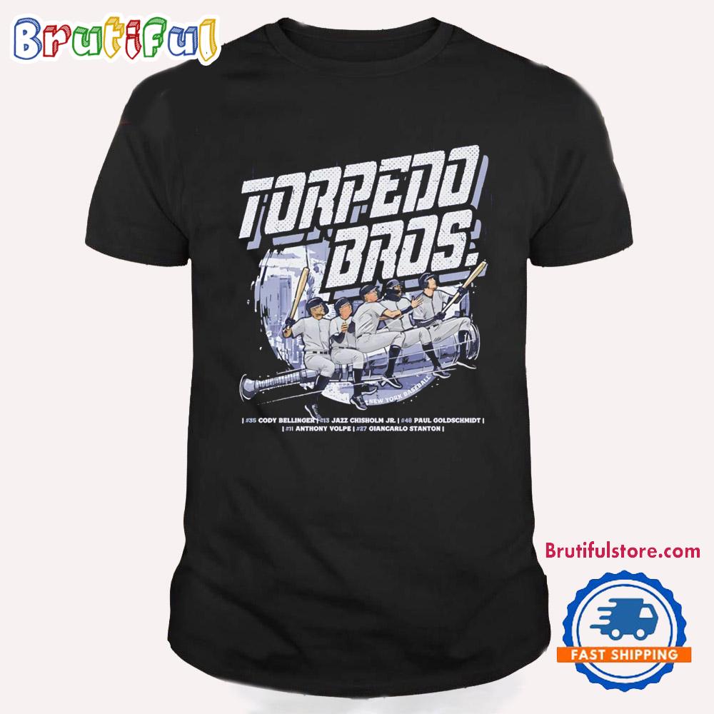 Giancarlo Stanton New York Yankees Torpedo Bros T Shirt