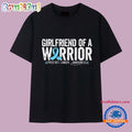 Girlfriend Of A Warrior Prostate Cancer T Shirt