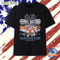 God First Family Second Then Denver Broncos Team Player Signature T Shirt