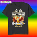 God First Family Second Then Marquette Golden Eagles Basketball T Shirt