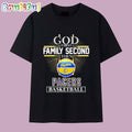 God First Family Second Then Pacers Basketball T Shirt
