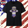 God First LSU Family Second Then LSU Tigers retro cross T Shirt
