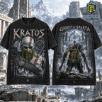 God of War Kratos Norse Mythology Black T-Shirt