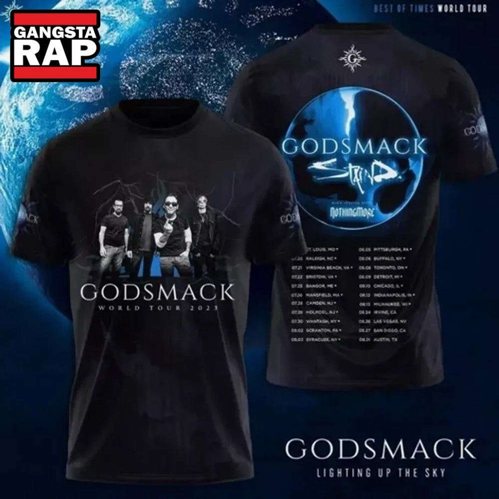 Godsmack Rock Band Music T Shirt , Music Trending 3D Shirt