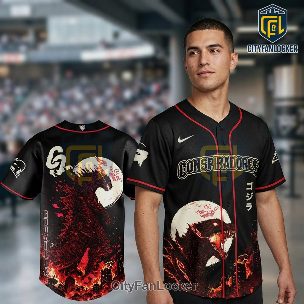 Godzilla Conspiradores Baseball Jersey - Limited Edition Design