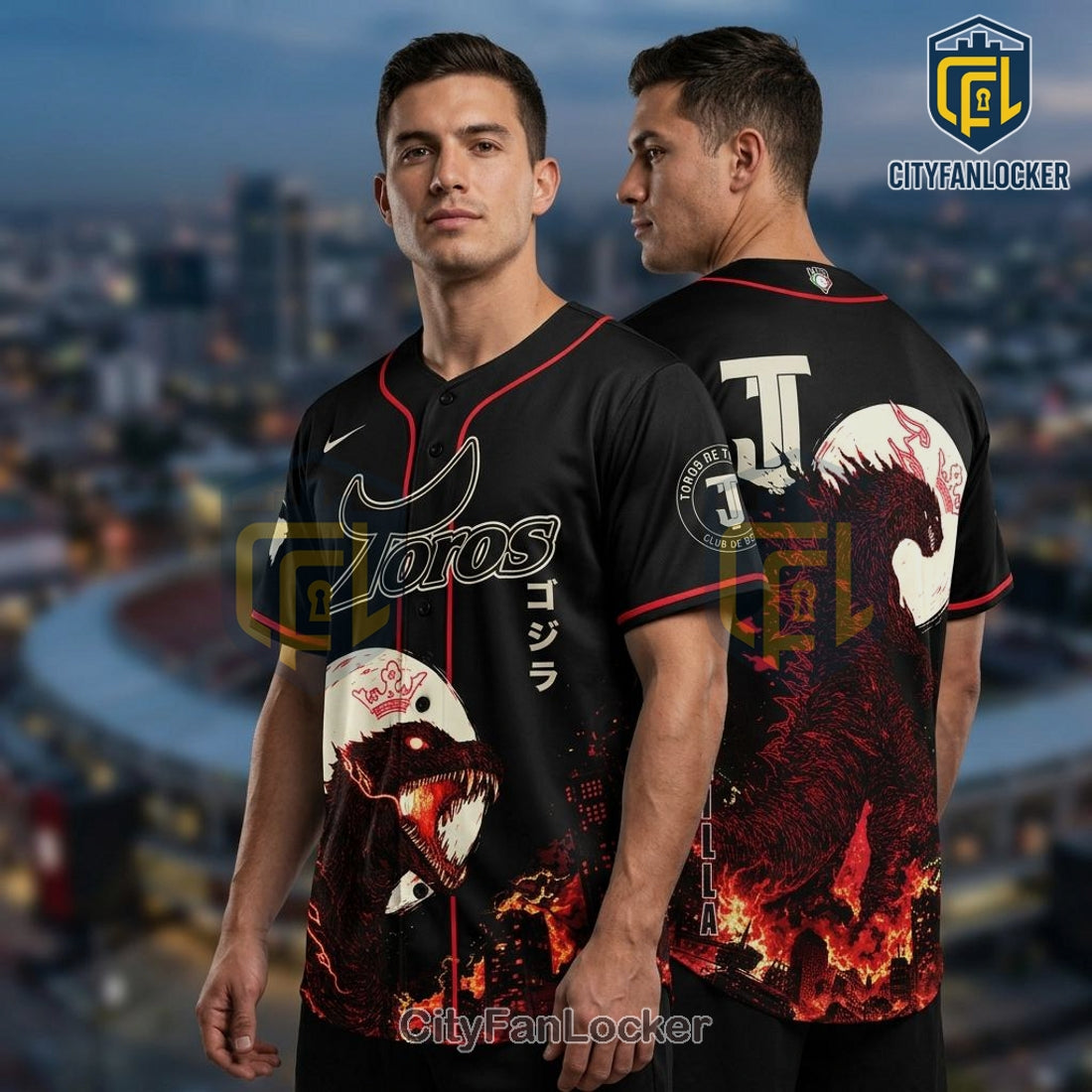 Godzilla Toros Tijuana Limited Edition Baseball Jersey