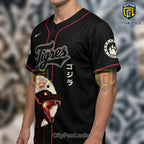 Godzilla x Tigres Baseball Jersey Limited Edition
