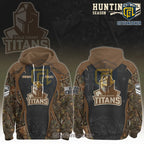Gold Coast Titans NRL Hunting Season Personalized Camo Hoodie