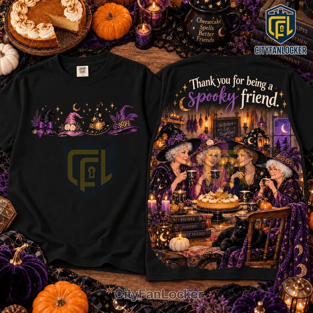 Golden Girls Spooky Witches Friendship Shirt