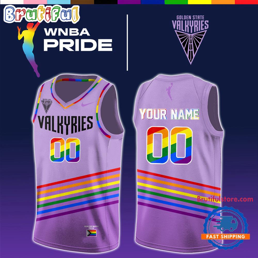Golden State Valkyries 2026 WNBA x Pride Day Limited Edition Basketball Jersey
