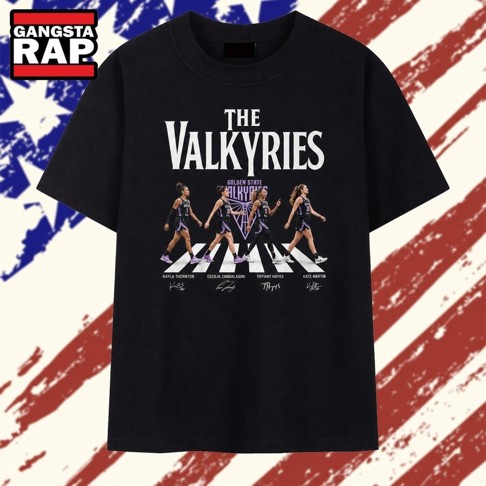 Golden State Valkyries Abbey Road Signature T Shirt