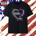 Golden State Valkyries Heart Shirt, Purple Basketball Fan T Shirt , Vintage Trending Shirt