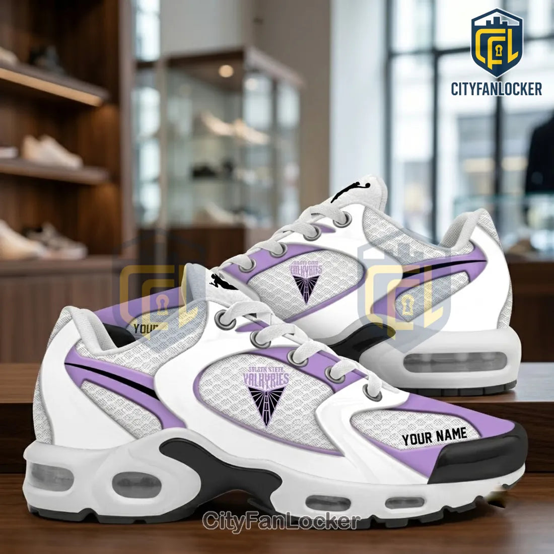 Golden State Valkyries Personalized Air Max Plus Sneakers
