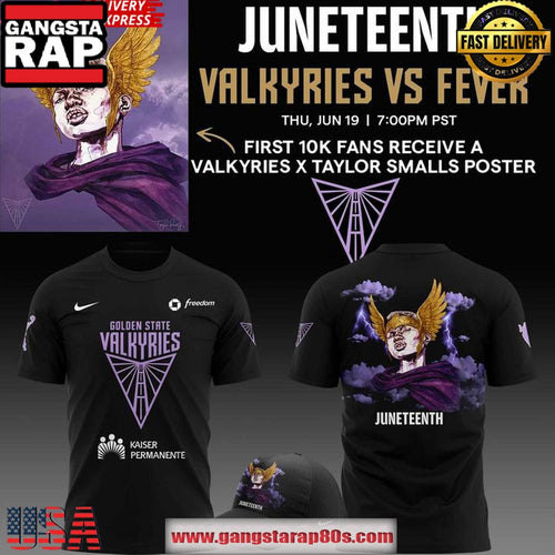 Golden State Valkyries x Juneteenth 2025 Special Unisex T-Shirt
