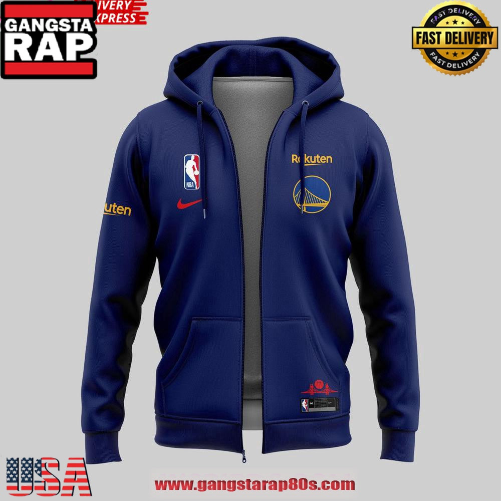 Golden State Warriors Playoff 2025 Zip Unisex Hoodie