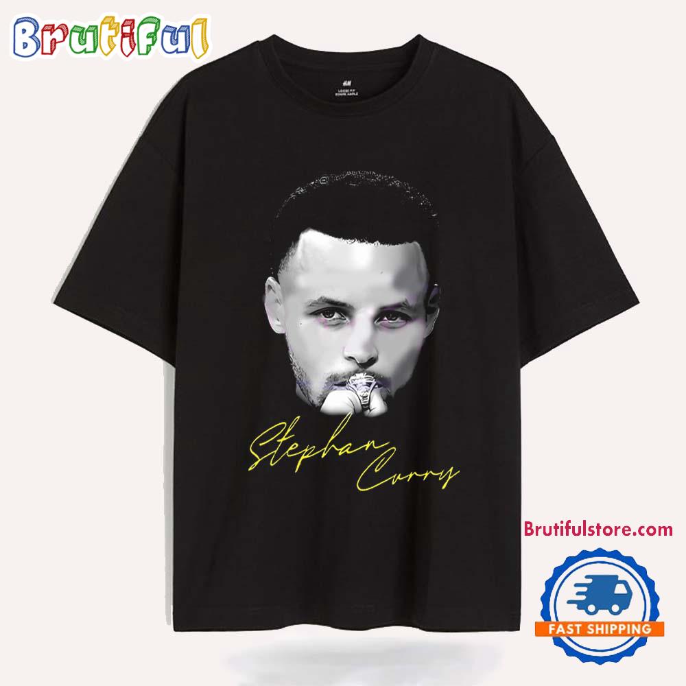 Golden State Warriors Stephen Curry Signature T Shirt