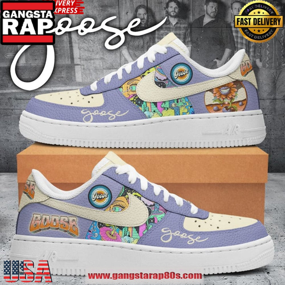Goose Band Nike Limited Edition Air Force 1 Sneakers Shoes