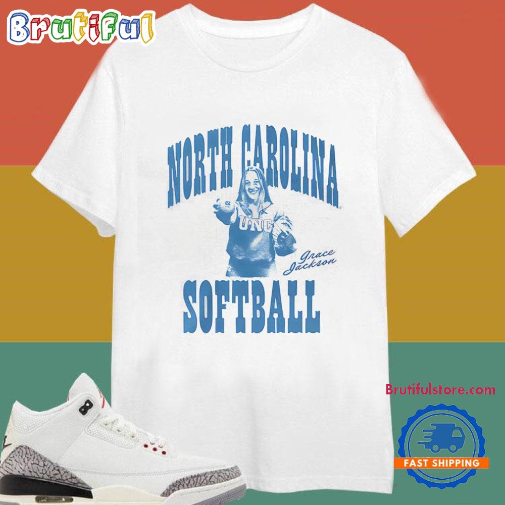 Grace Jackson North Carolina Softball Portrait T Shirt