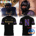 Grand & Gothic Northwestern Wildcats Football T Shirt
