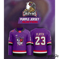 Grand Rapids Griffins 2026 Purple Night Baseball Jersey