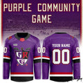 Grand Rapids Griffins Purple Community Game 2026 Jersey