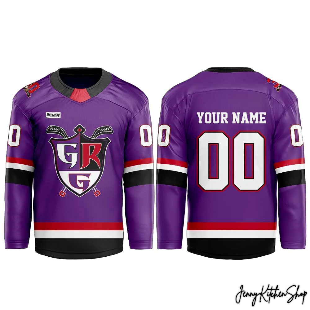Grand Rapids Griffins Purple Community Game 2026 Jersey