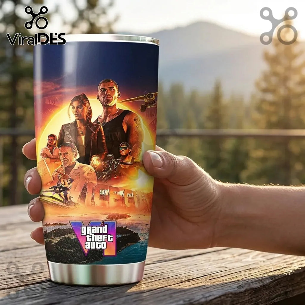 Grand Theft Auto VI Stainless Steel Tumbler