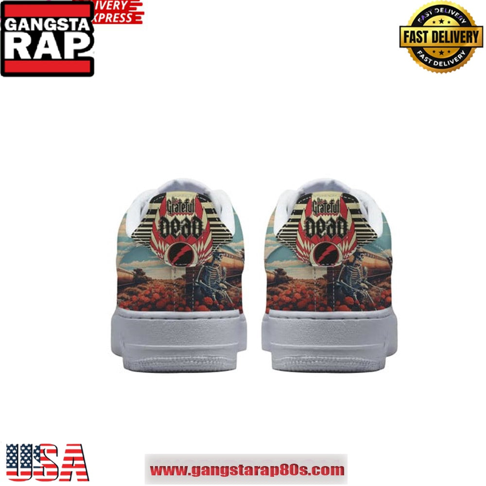 Grateful Dead Acid Test Limited Edition Air Force 1 Sneakers Shoes