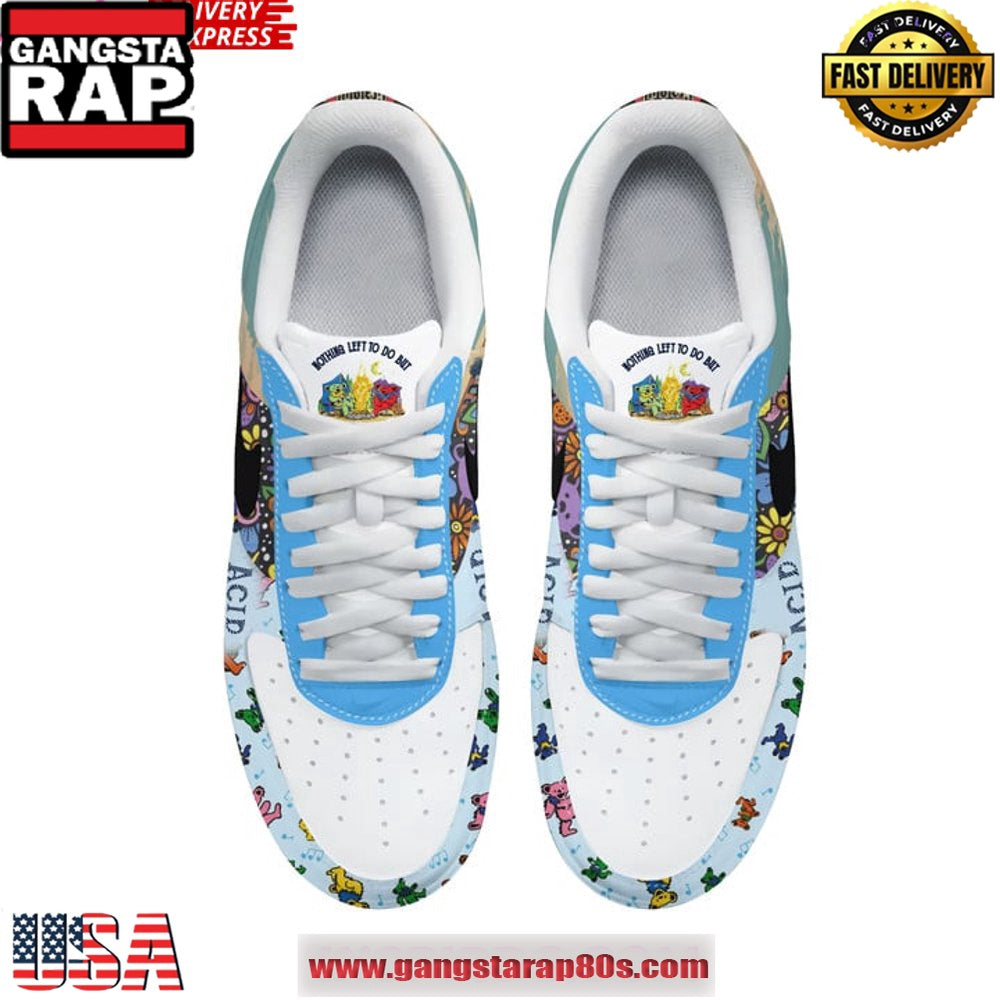 Grateful Dead Acid Test Limited Edition Air Force 1 Sneakers Shoes