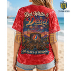 Grateful Dead America 250 Uncle Sam Skeleton T-Shirt