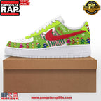 Grateful Dead Christmas Limited Edition Air Force 1 Running Sneakers Shoes