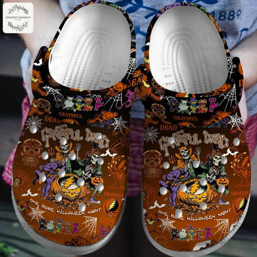 Grateful Dead Halloween - Limited Edition Spooky Comfort Clogs for Deadheads