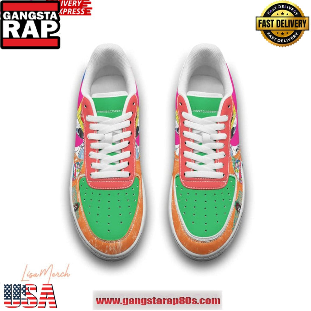 Grateful Dead Merry Christmas Limited Air Force 1 Running Sneakers