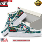 Grateful Dead Merry Christmas Limited Edition Air Force 1 Sneakers Shoes