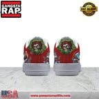 Grateful Dead Merry Deadmas Limited Air Force 1 Running Sneakers Shoes