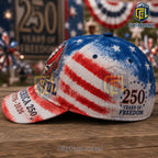 Grateful Dead USA Patriotic 250 Years Of Freedom Classic Cap