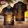 Great Rock Band Rush Chronicles Hawaiian Shirt , Music Hawaiian Shirt