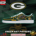 Green Bay Football NFL New Version Custom Air Force 1 Shoes Running Sneakers