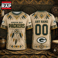 Green Bay Packers 2026 NFL Native American Heritage 3D Shirt, Football New Design Shirt
