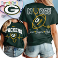 Green Bay Packers 2026 NFL Nurse Care Inspire Heal Unisex 3D Shirt