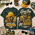 Green Bay Packers 2026 NFL Summer Tropical New Design 3D Shirt