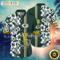 Green Bay Packers Hawaii Shirt Flower Exotic Island Fashion