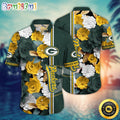 Green Bay Packers Hawaii Shirt Flower Laid Back Hawaiian Charm