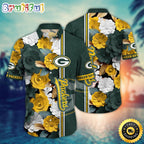Green Bay Packers Hawaii Shirt Flower Laid Back Hawaiian Charm