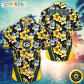 Green Bay Packers Hawaii Shirt Flower Tropical Getaway Shirts