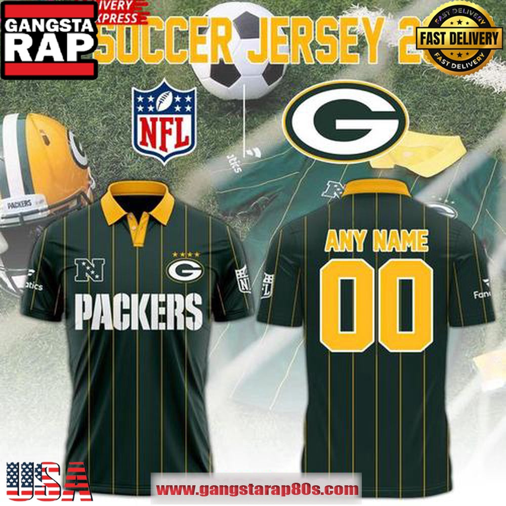 Green Bay Packers NFL 2025 Custom Limited Edition Polo Shirt