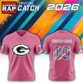 Green Bay Packers NFL 2026 Crucial Catch Limited Edition Pink Football Jersey