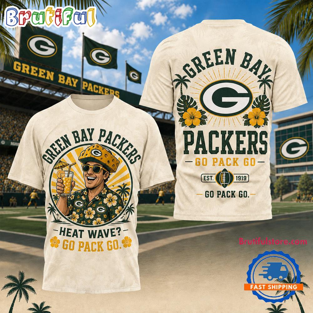 Green Bay Packers NFL Beach Vibes Summer Limited Edition 3D Shirt